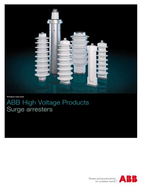 abb surge arrester catalogue pdf.